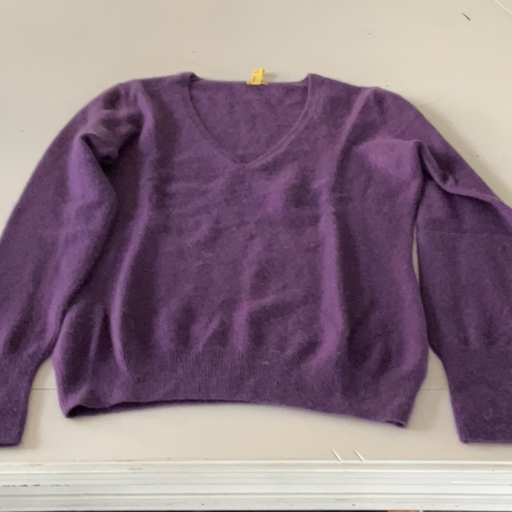 Purple Women's Sweater cashmere medium